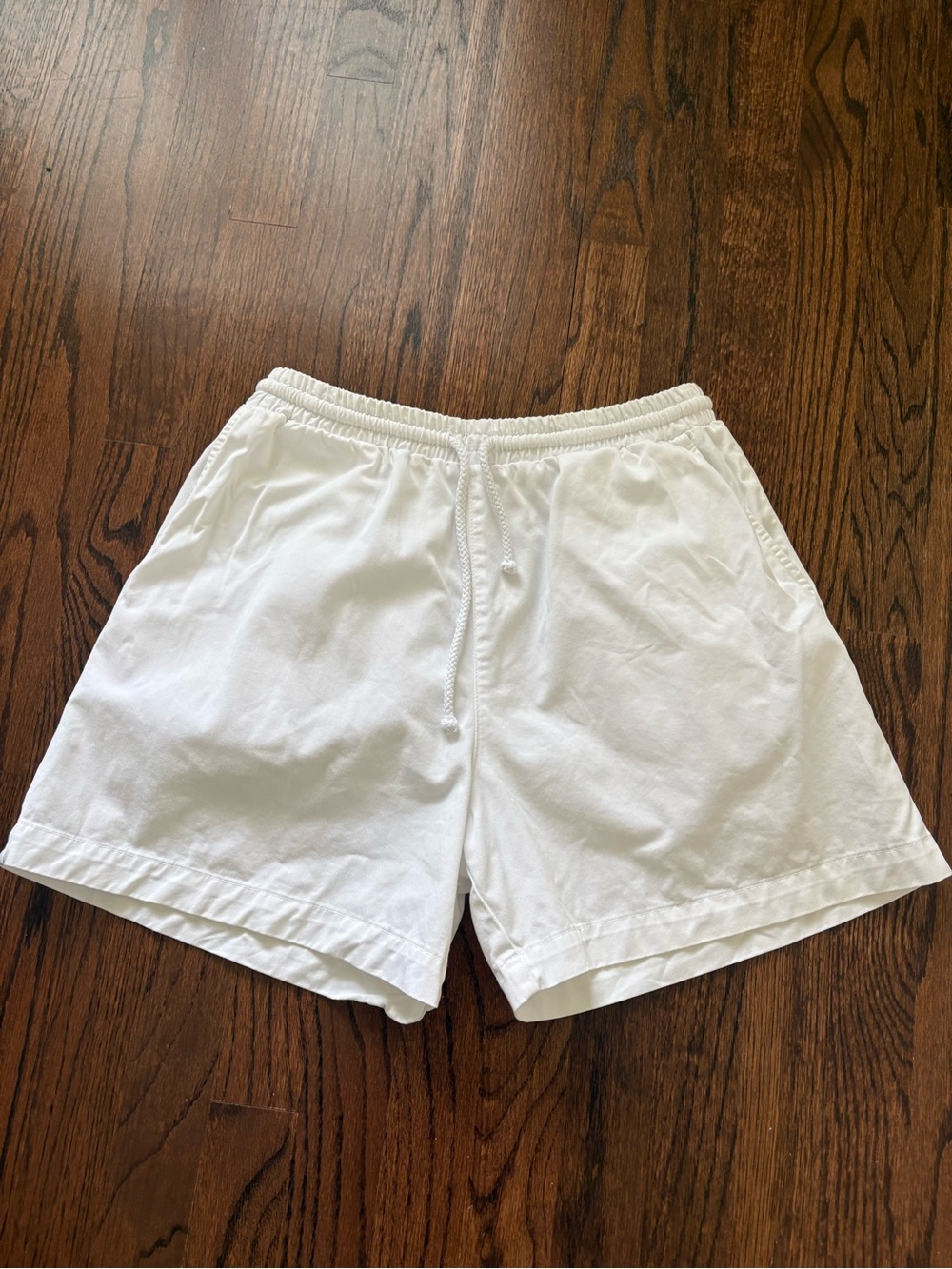 Donni Chino Drawstring Short Powder White Size S Small - Picture 4 of 9
